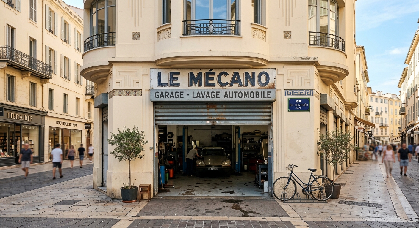 Local commercial - Lavage automobile - 293m² - Nice