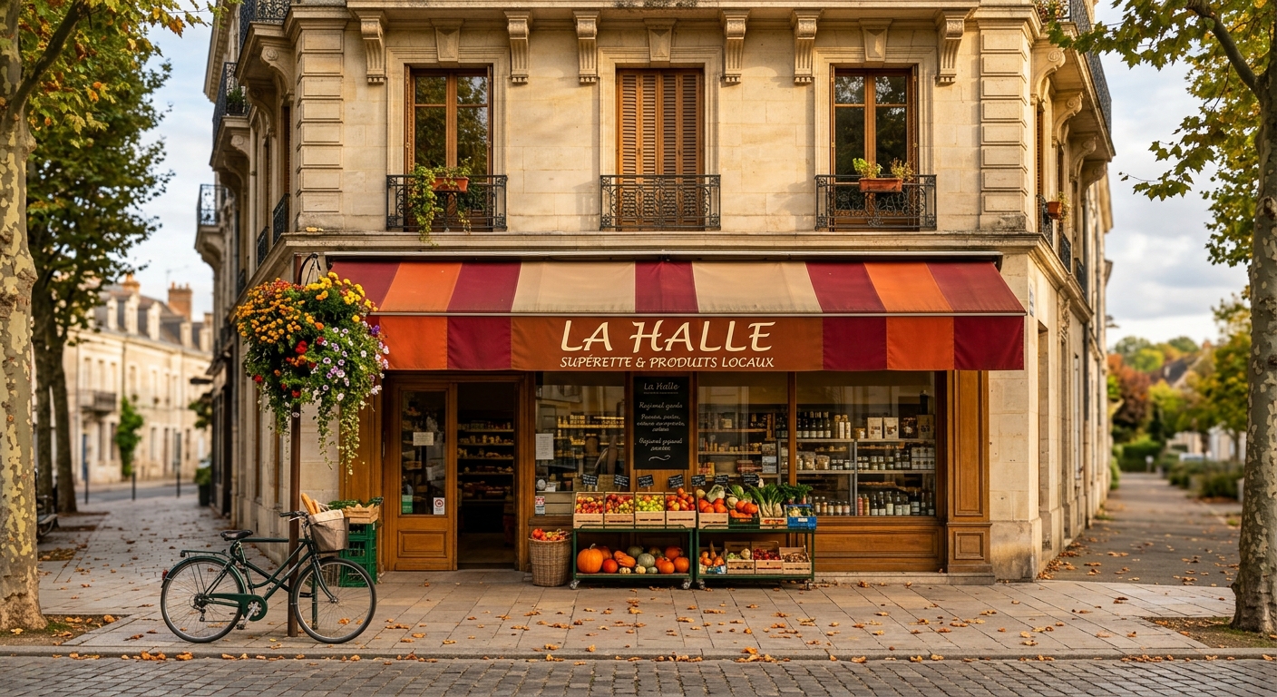 Local commercial - Supérette - 230m² - Changé