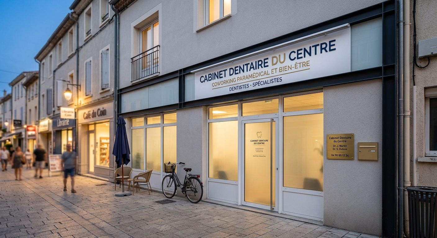Murs de boutique - Salon de coiffure - 550m² - Hérépian