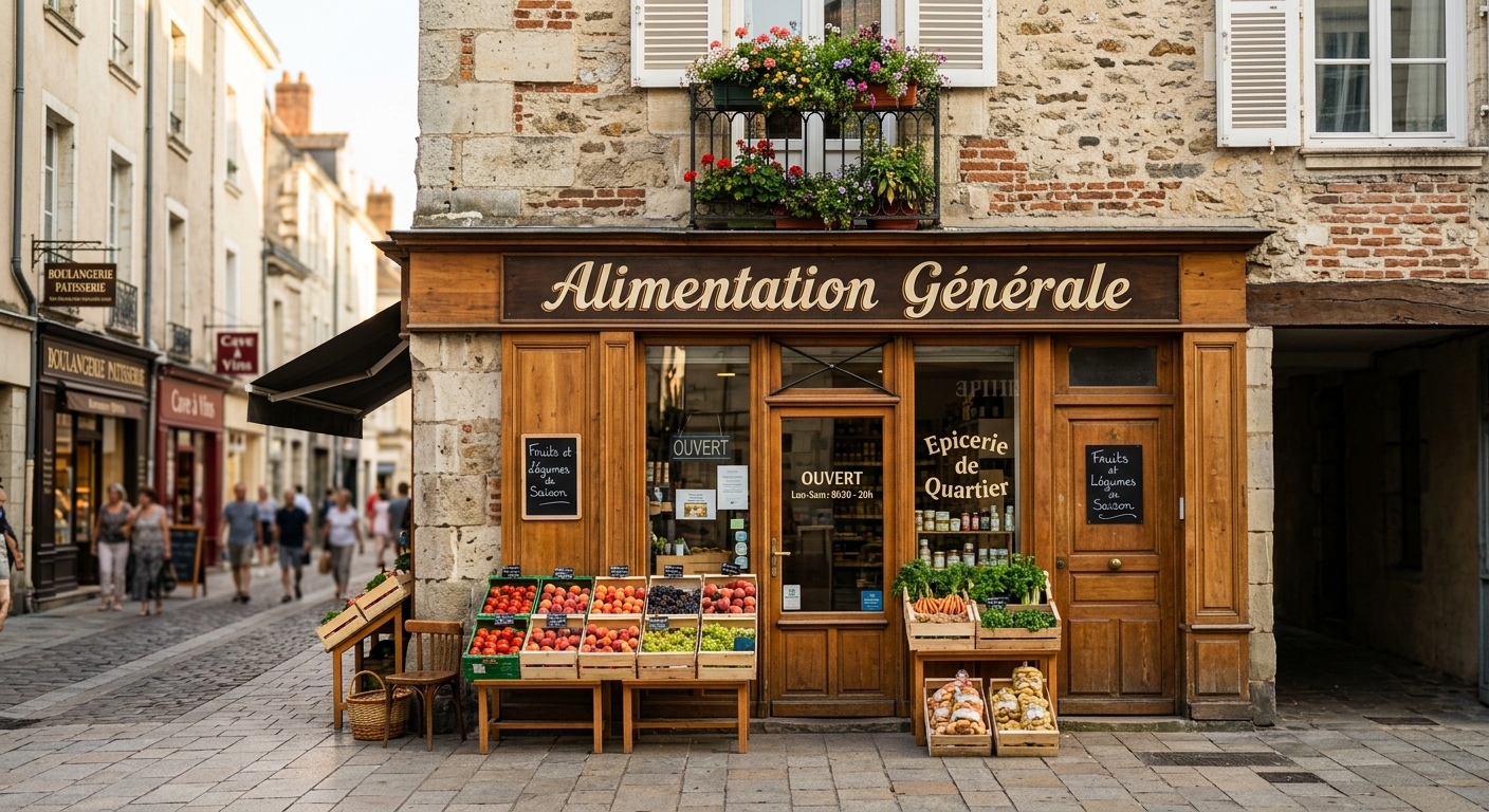 Local commercial - épicerie - 444m² - Angers