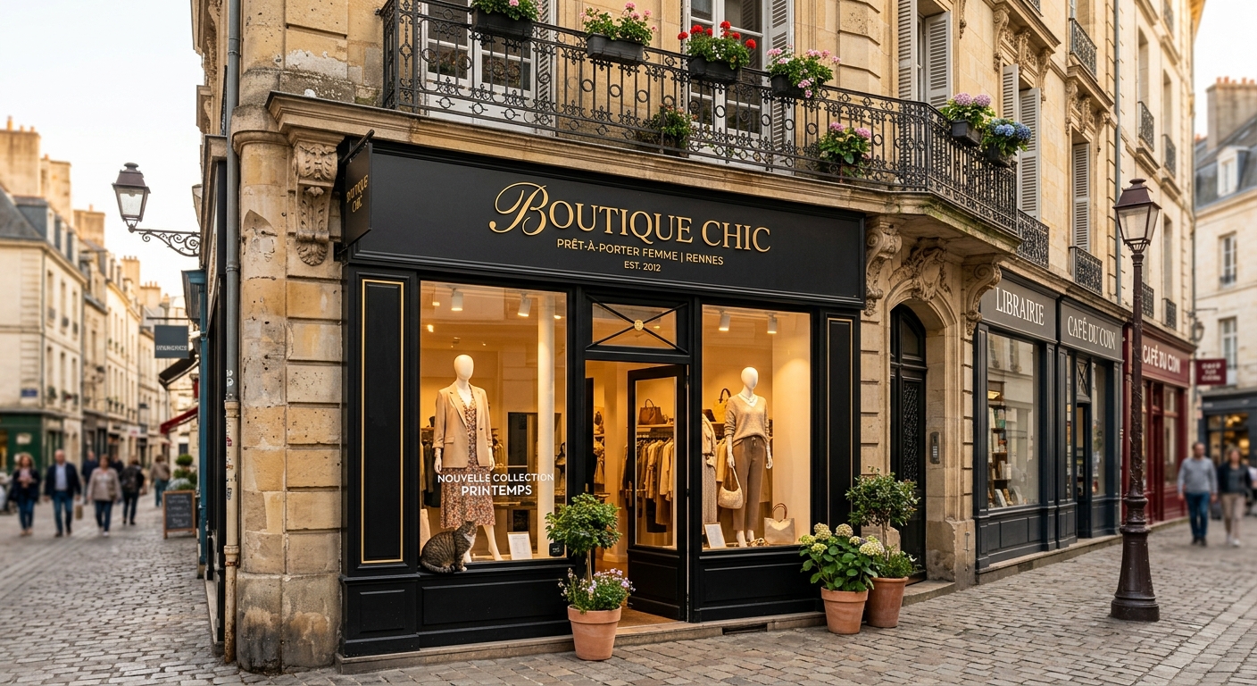 Murs de boutique - Prêt-à-porter - 102m² - Rennes